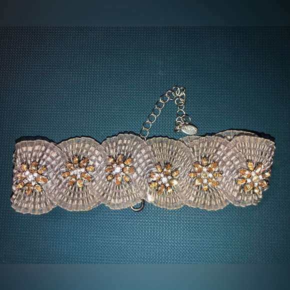 ALDO Gemstone & Tulle Choker - Picture 3 of 3